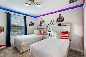 4 chambres, fer et planche à repasser, Wi-Fi gratuit, draps fournis