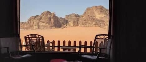 Panoramic Triple Room, Balcony, Ground Floor | Terrace/patio