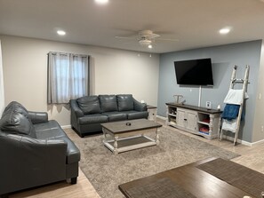 Living area - Central Dispatch Cottage near Lake, and ORV Trails with Garage (Richfield Township)