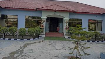 Fassade der Unterkunft