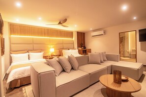 Cabana familiar | 1 dormitori, roba de llit d'alta qualitat i minibar
