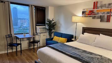 1 Schlafzimmer, Bügeleisen/Bügelbrett, kostenloses WLAN, Bettwäsche