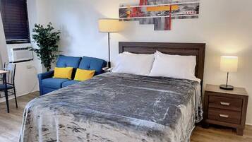 1 Schlafzimmer, Bügeleisen/Bügelbrett, kostenloses WLAN, Bettwäsche