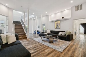 Smart TV, video games, table football, books