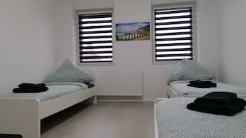2 Schlafzimmer, kostenloses WLAN, Bettwäsche