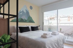 1 bedroom, desk, iron/ironing board, WiFi - MOT + Paunero 2700 D - Loft Palermo Chico (Palermo Chico)