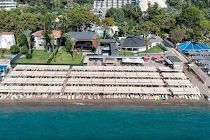 Private beach nearby, free beach cabanas, sun loungers, beach umbrellas - Alder Garden Resort - Ultra All Inclusive (Kemer)