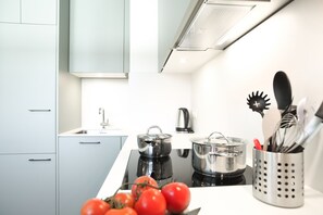 Executive Penthouse, 1 Bedroom, City View | Private kitchen - Nest - Müllerstrasse (Zürich)