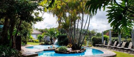 Alberca al aire libre