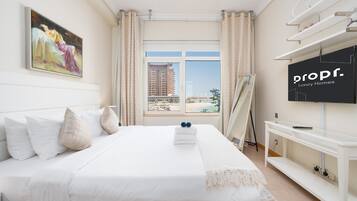 1 makuuhuone, silitysrauta/-lauta, internet, vuodevaatteet