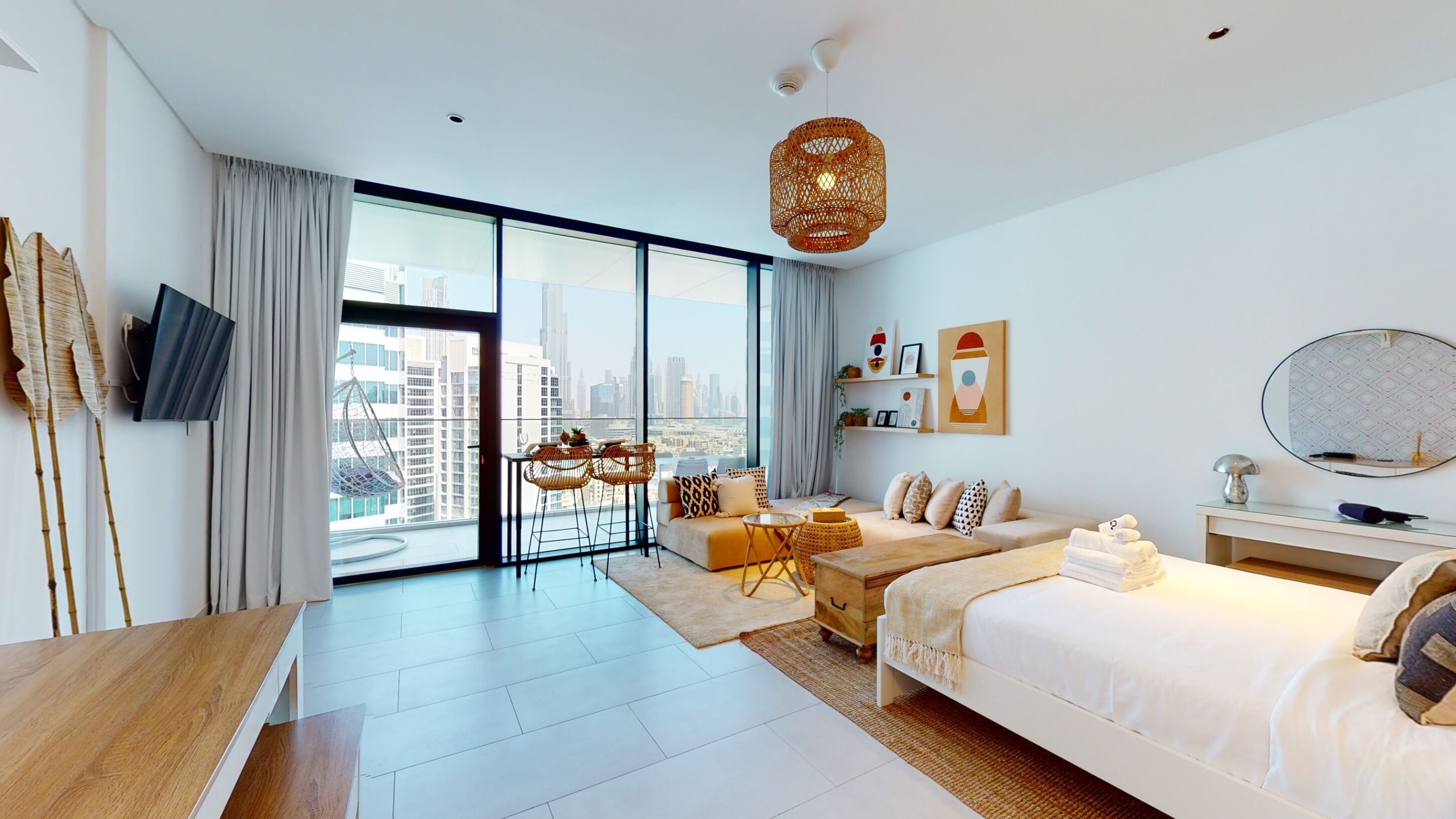 1 bedroom, in-room safe, iron/ironing board, internet