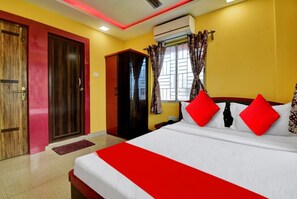 經典雙人房, 城市景觀 | 書桌、隔音、免費無線上網、床單