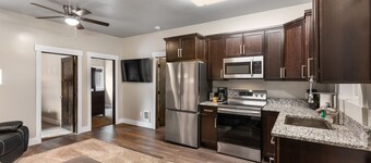 Discover The Yellowstone Hideaway Unit C, a cozy 2-bed retreat just 1 minute from Yellowstone!