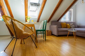 Living room - Cool attic apartment Marina in the heart of Split (Split)