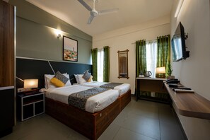 豪華客房 | 1 間臥室、書桌、筆電工作空間、隔音