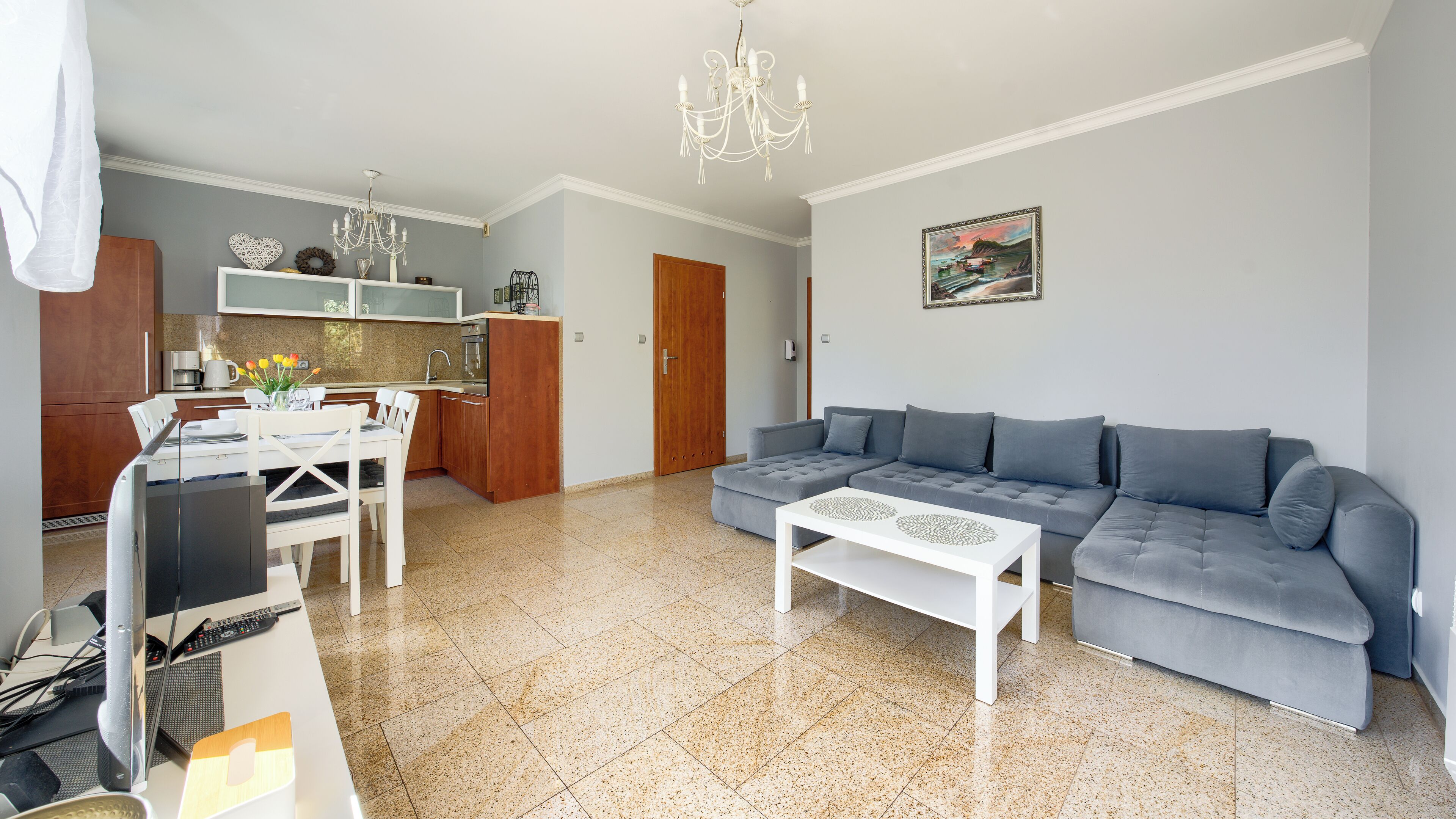 Appartement | Coin séjour | Télévision à écran plat