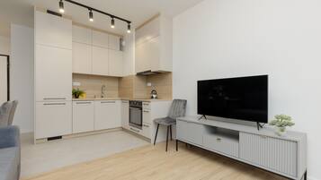 Apartment, 2 Bedrooms, Balcony | Living room