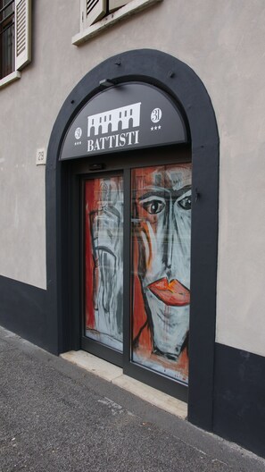 Façade de l’hébergement