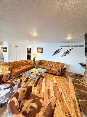 تلفزيون، مدفأة، مكتب