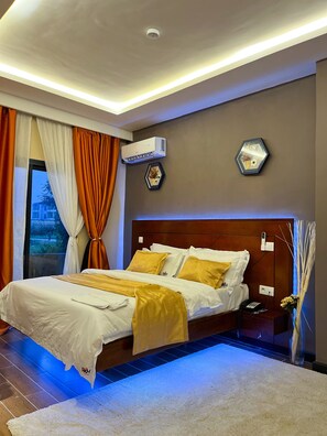 Executive Room | Desk, free WiFi, bed sheets - SKY KENAKO HOTEL (Kribi)