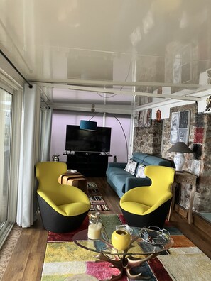 Living area - Maison VUE MER (Carqueiranne)