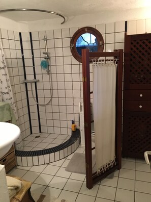 Shower, hair dryer, toilet paper - Maison VUE MER (Carqueiranne)