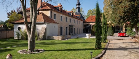 Overnatningsstedets facade