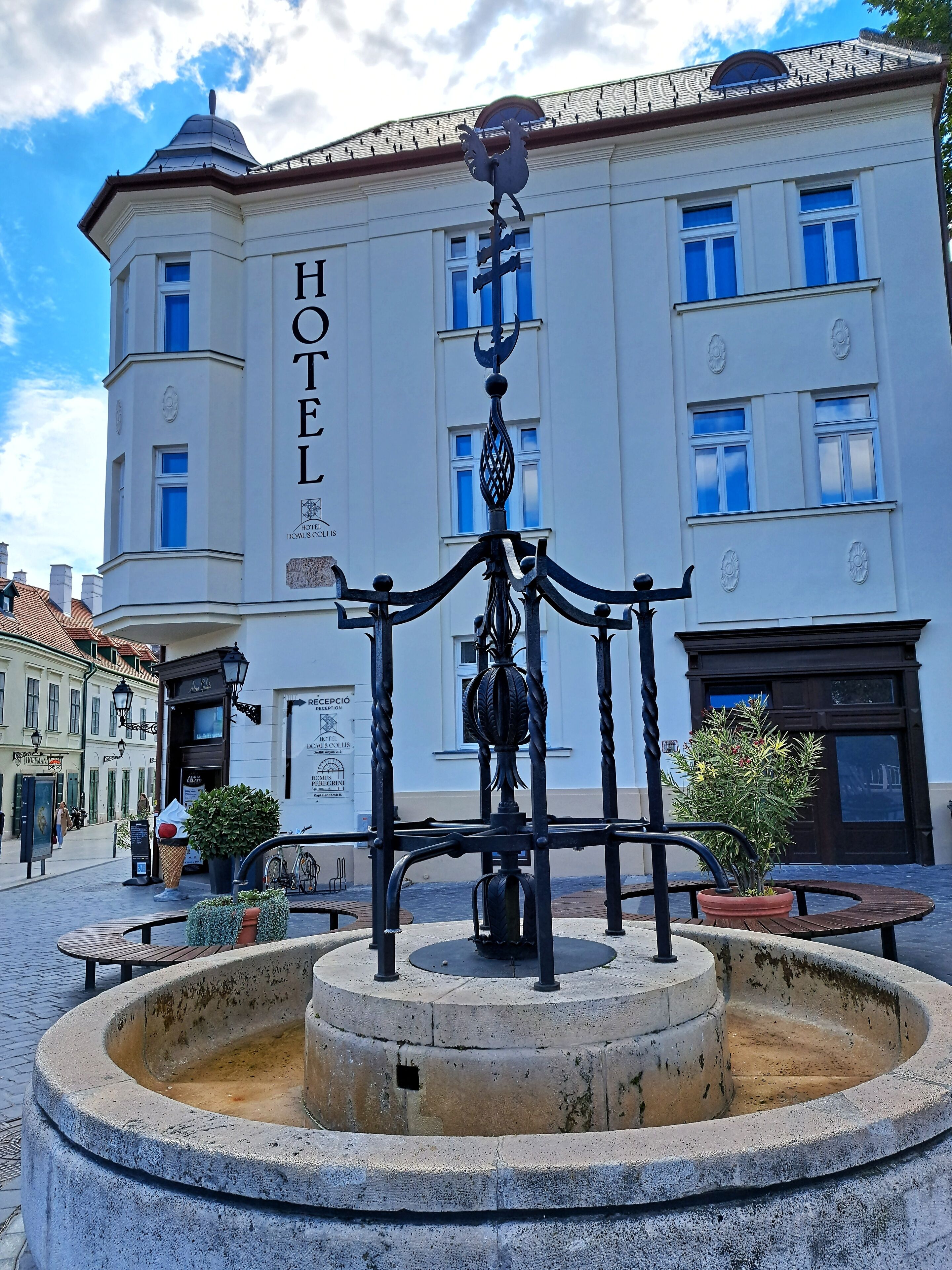 Fassade der Unterkunft