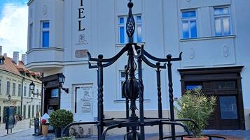 Façana frontal de l'allotjament