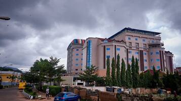 Fachada de la propiedad