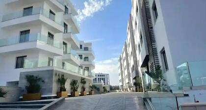 Cosy calm central beach home with swimming pool