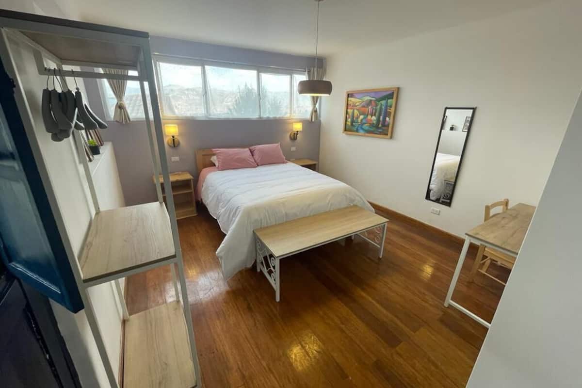 Premium bedding, soundproofing, free WiFi, bed sheets