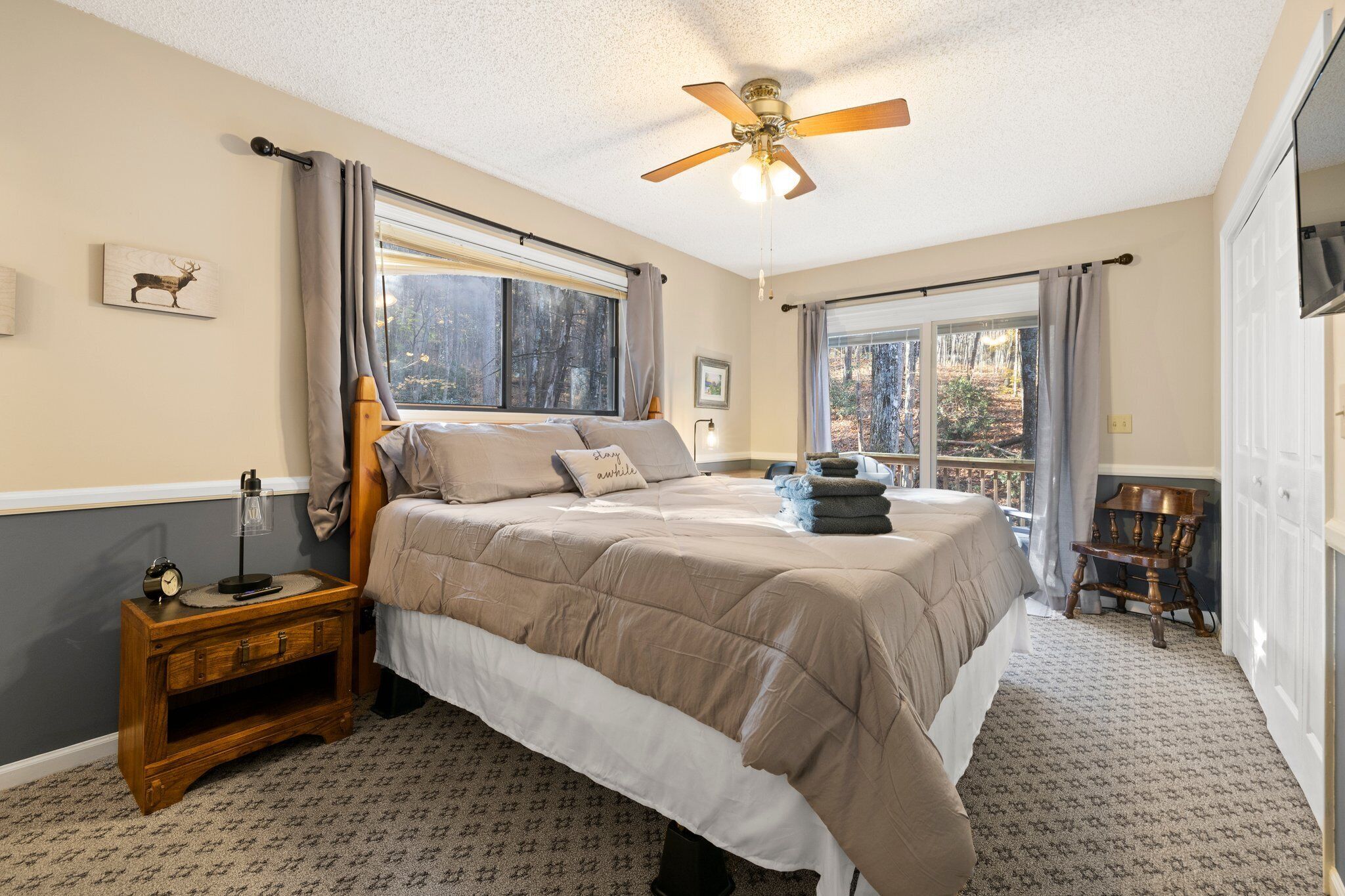 2 bedrooms, desk, iron/ironing board, free WiFi