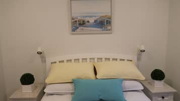 2 多间卧室、熨斗/熨衣板、免费 WiFi、床单