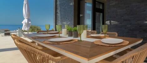 Udendørs spisemuligheder