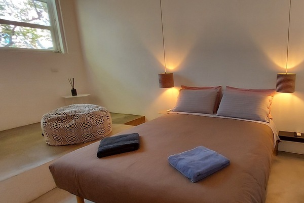 Habitación de diseño doble | Sábanas italianas Frette y ropa de cama de alta calidad