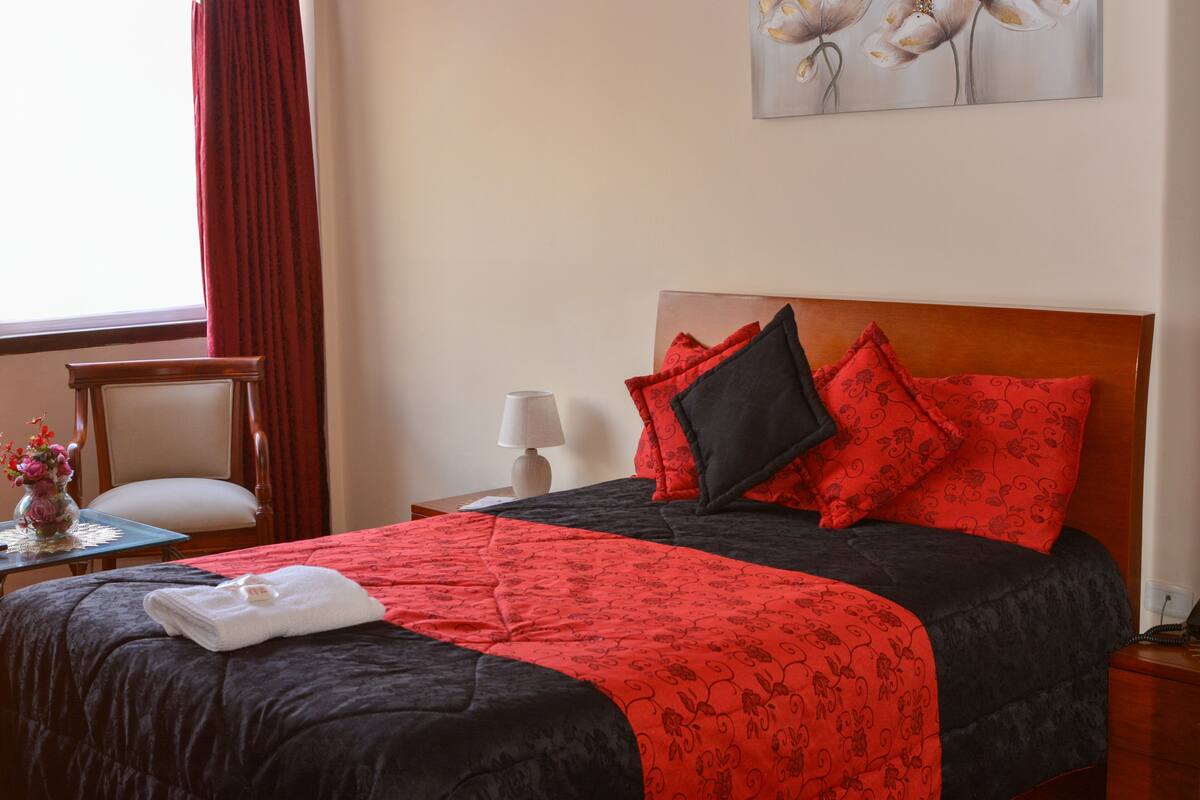 Standard Double Room | Blackout drapes, soundproofing, iron/ironing board (on request)