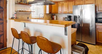 Ocean-view home in great location with backyard deck, grill, streaming, & W/D