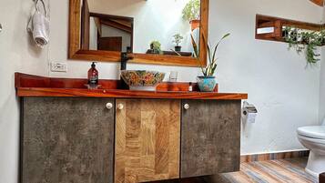 Towels, soap, toilet paper