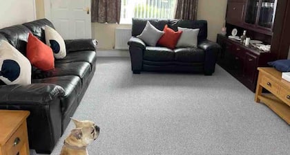 Contractors and families close to town centre