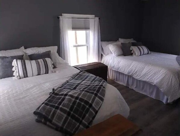 4 bedrooms, iron/ironing board, travel crib, WiFi