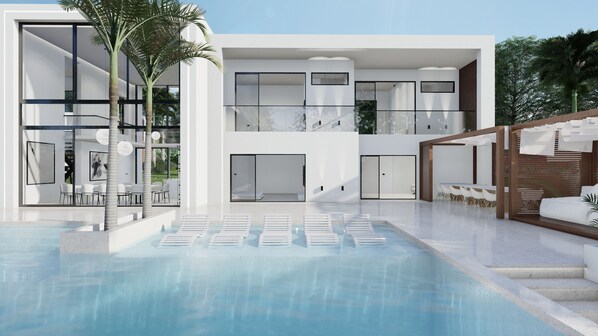A heated pool - AMA VILLAS - Luxury Collection - **BRAND NEW ****DISCOUNT AVAILABLE (Rose Hall)