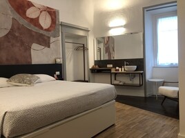 Deluxe Double Room | Down comforters, memory foam beds, individually decorated, desk