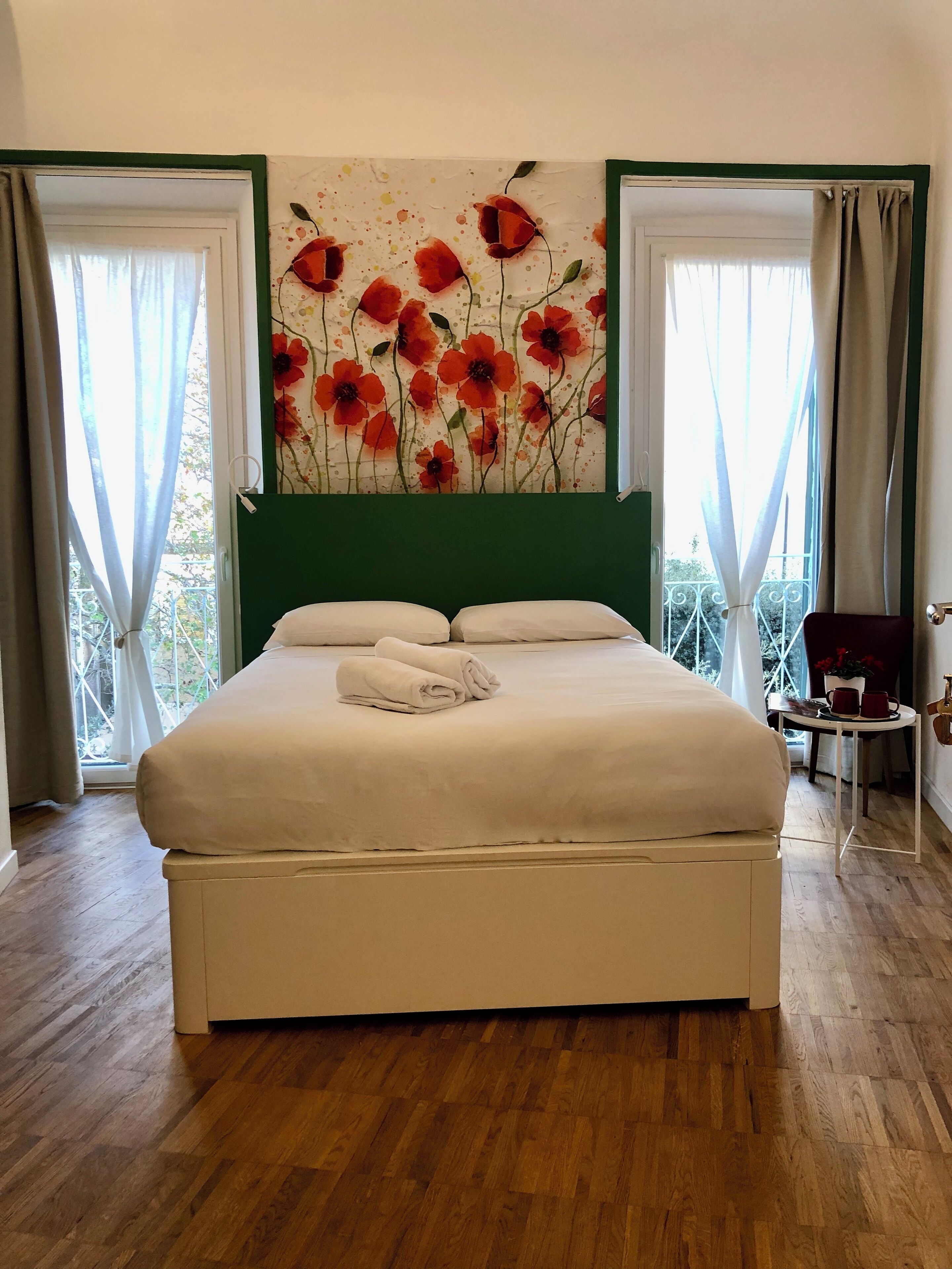 Classic Double Room | Down comforters, memory foam beds, individually decorated, desk