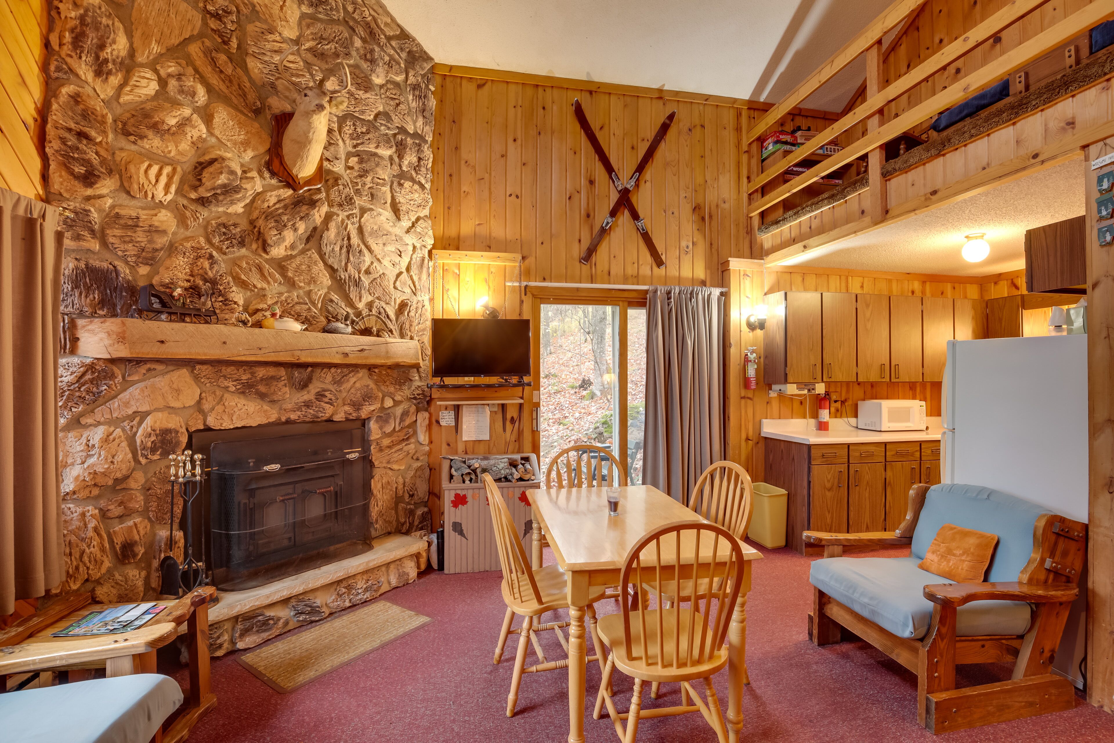 Iron River Vacation Rental w/ Ski Slope Views!