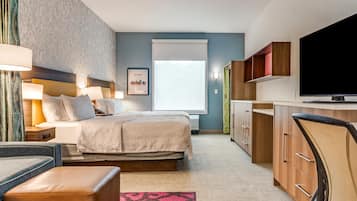 Studio, 2 Queen Beds, Accessible (Hearing) | Bed sheets