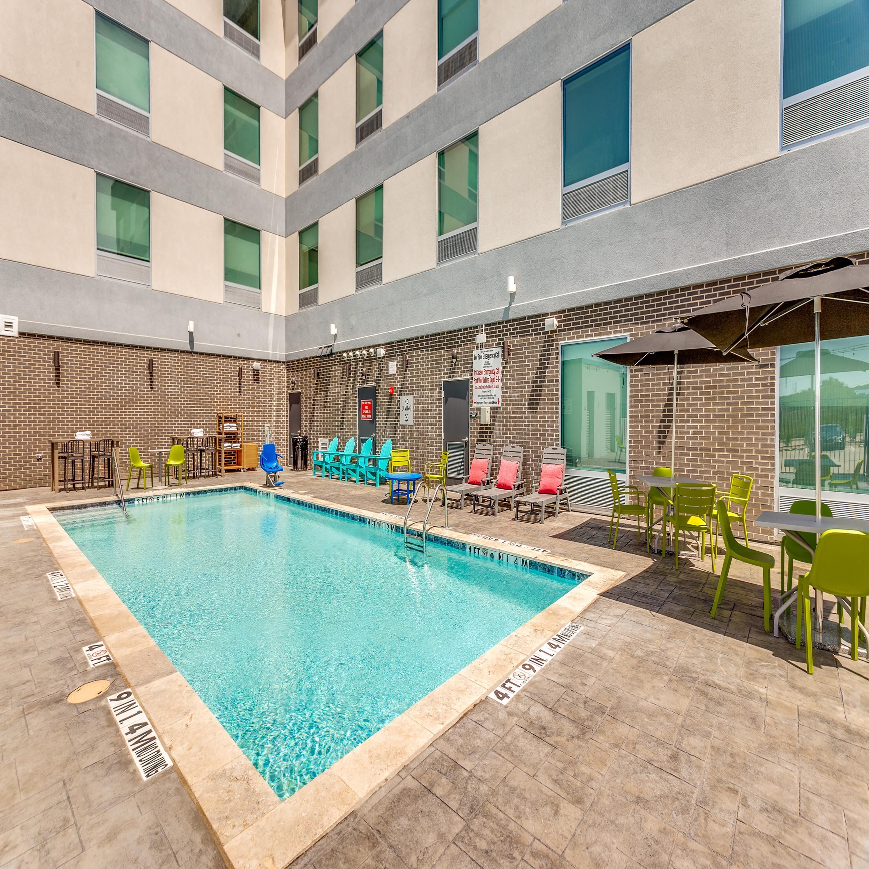 Seasonal outdoor pool
