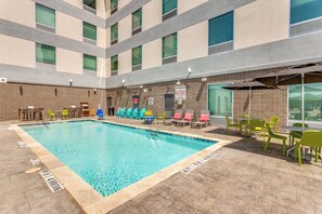 Seasonal outdoor pool