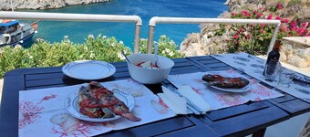 KALYMNOS ISLAND RINA VATHY FIORD HOUSE