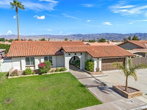 Exterior - Lush Chic Living Private Backyard Heated Saltwater Pool (Indio)